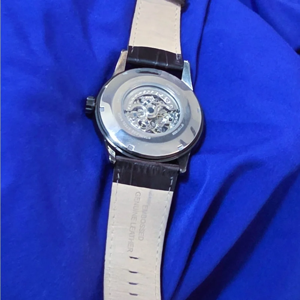 Marc Anthony Skeleton Dial 49mm Automatic Classic Mens Watch